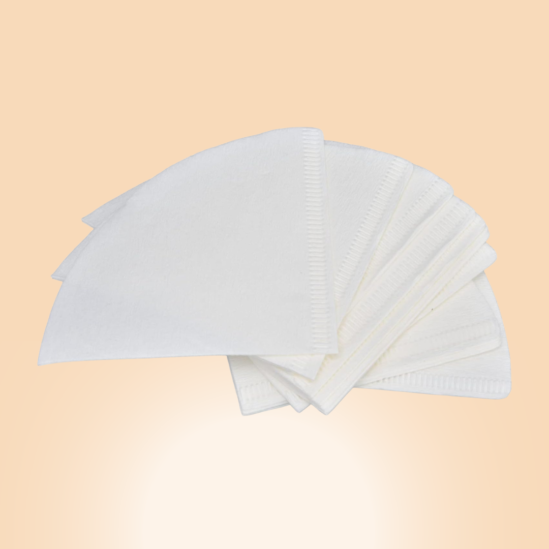 Filtros V60 #02 Hario Original x 40 Unidades / Natural / Blanco