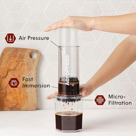 AeroPress XL Clear Transparente Coffee Maker