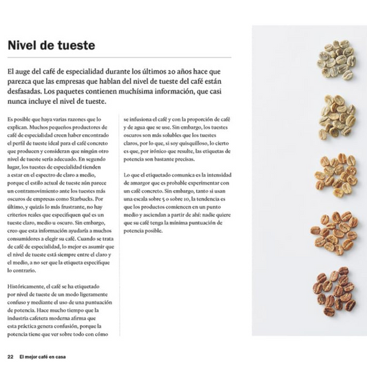 El mejor café en casa | James Hoffmann | Libro versión en español pasta dura