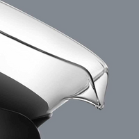 Cafetera de Goteo 400 ml 2 Tazas Pour Over Tipo Chemex con Filtro de Acero