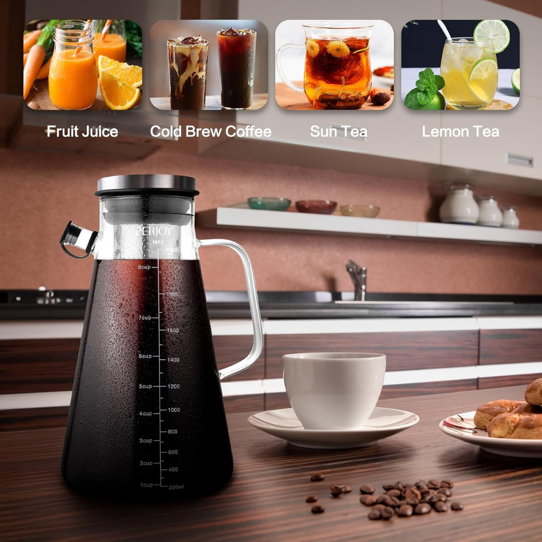 Jarra para Preparación de Café Frío Cold Brew 2 L