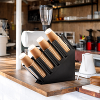 Dispensador Organizador de Vasos Desechables para Café