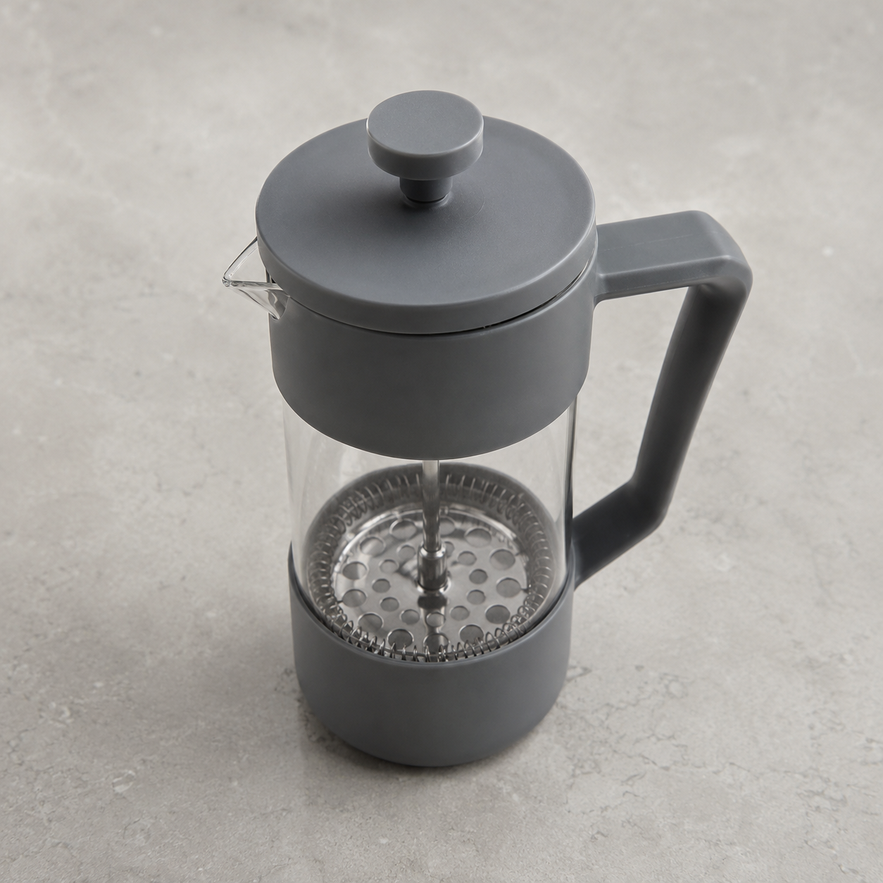 Cafetera Metodo Prensa Francesa Gris 1 Litro