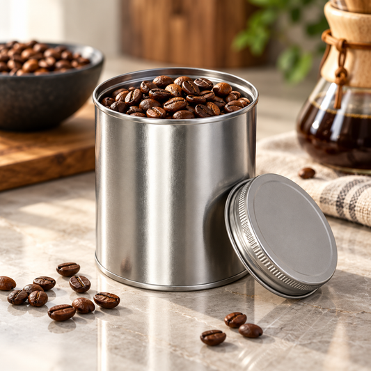 Lata Cabilock Redonda Empaque para Cafe 300 g