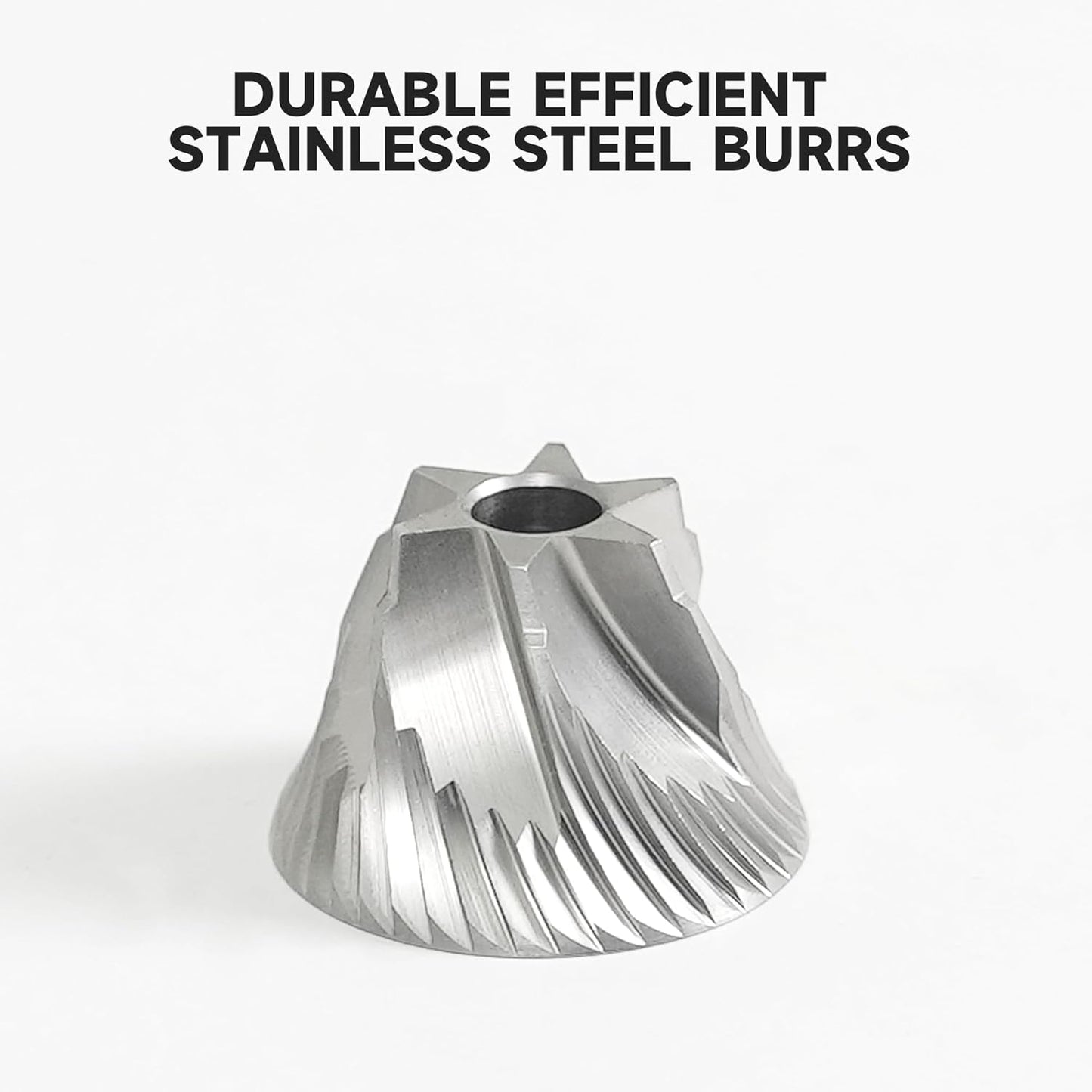 Molino de Café Negro Profesional Ajustable Acero Inoxidable