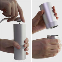 Molino Profesional Manual Muelas en Acero Inoxidable para Café