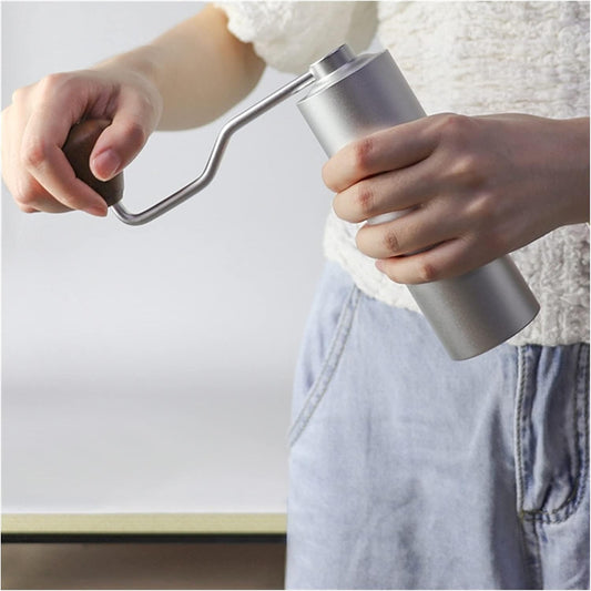 Molino Profesional Manual Muelas en Acero Inoxidable para Café