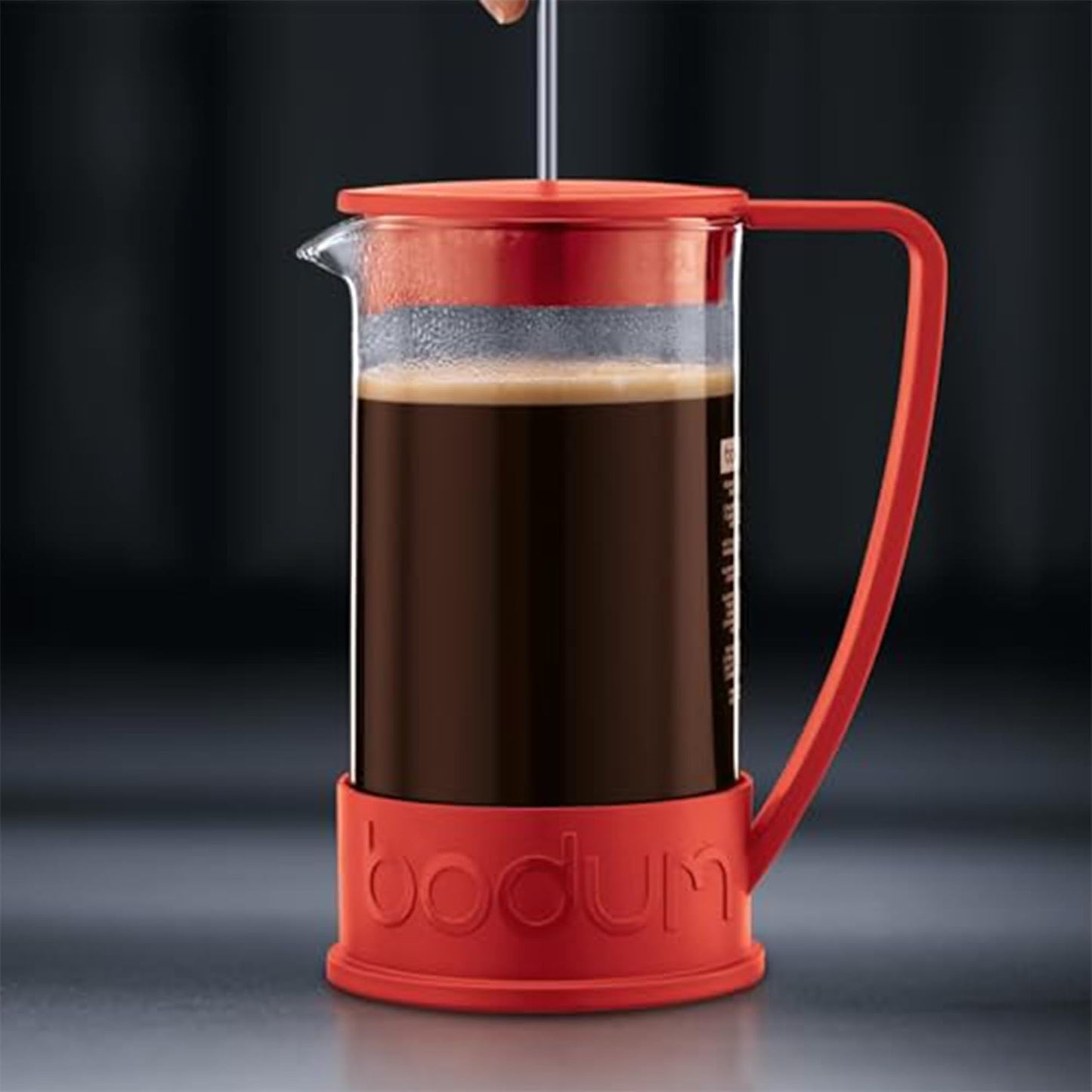 Cafetera Prensa Francesa Bodum Brazil Roja 1000ml