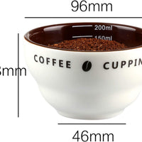 Eleva tu ritual de catación con nuestra taza de cerámica, que combina funcionalidad superior con un estilo elegante, perfecta para catadores profesionales y aficionados exigentes por igual.