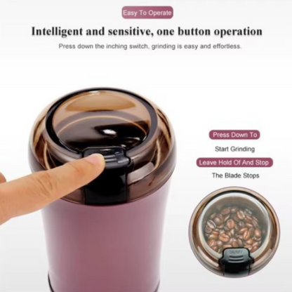 Molino Eléctrico para Café y Triturador de Especias