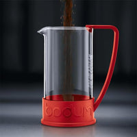 Cafetera Prensa Francesa Bodum Brazil Roja 1000ml