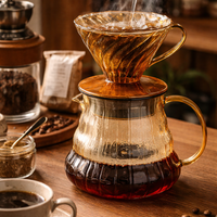 Server 02 Cafe Goteo Cristal Borosilicato Resistente