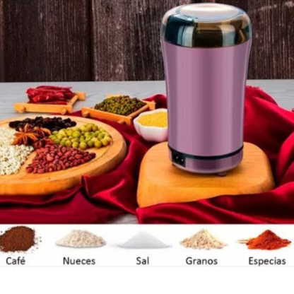 Molino Eléctrico para Café y Triturador de Especias