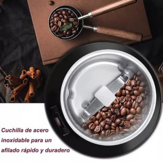 Molino Eléctrico para Café y Triturador de Especias