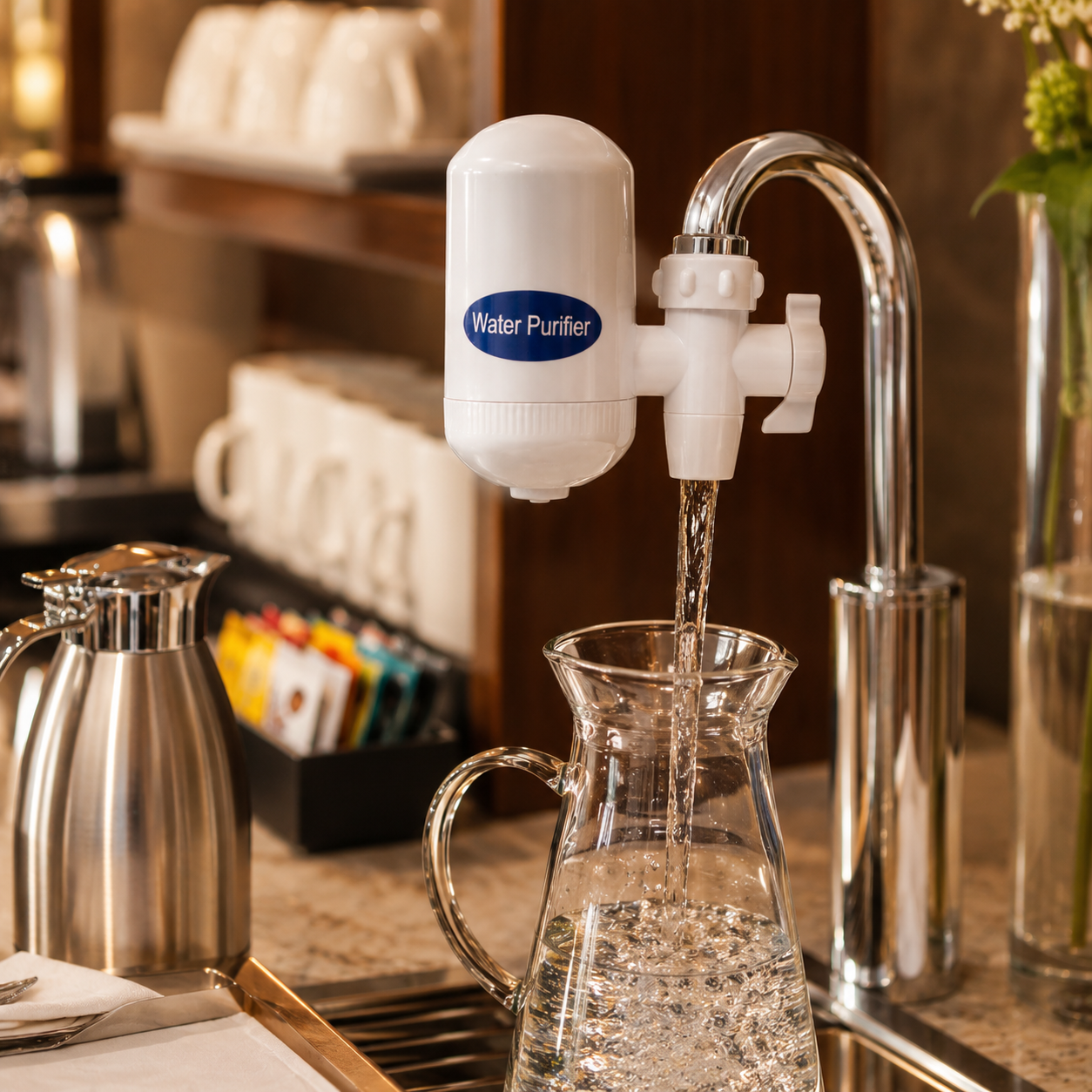 Purificador Filtro de Agua para Grifo | Café y Bebidas | Negocios HORECA