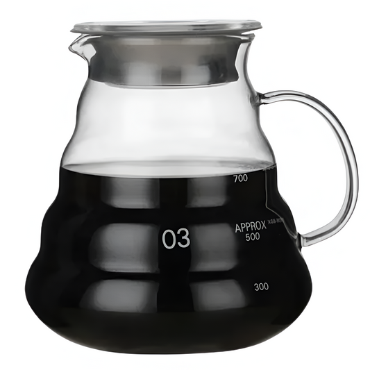 Jarra Servidora de Café Cristal Borosilicato 800 ml