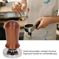 Tamper Apisonador Acero y Madera 58mm