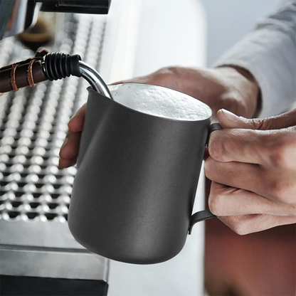 Jarra Cremadora Negro Mate Arte Latte / 350ml / 600m / 1000ml