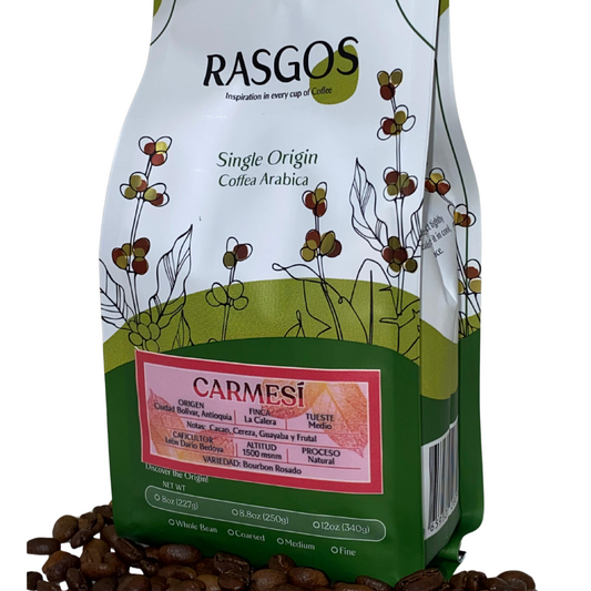 Café Especial Bourbon Rosado Natural 250gr | Carmesí 250gr - Ciudad Bolivar, Antioquia