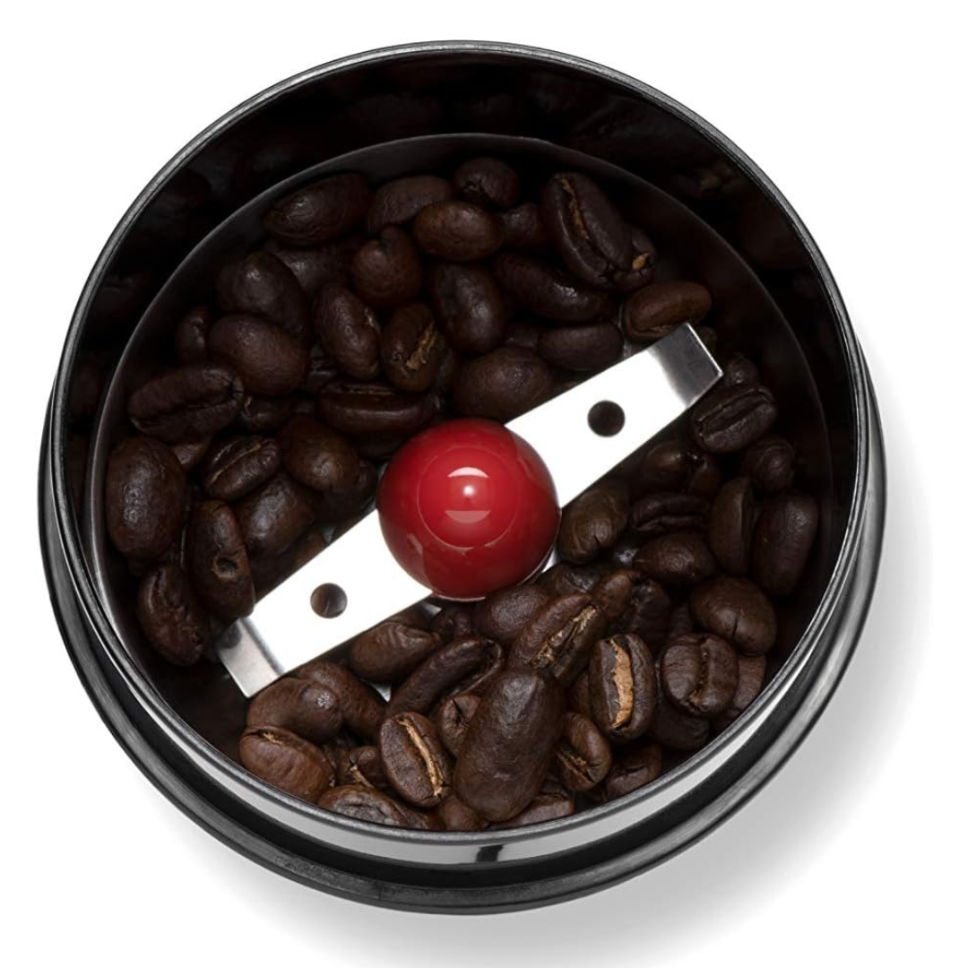 Bodum Molino Eléctrico Bistro Original de Cuchillas Plata Brillante