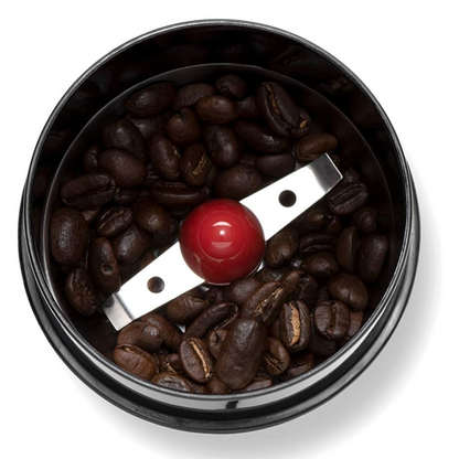 Bodum Molino Eléctrico Bistro Original de Cuchillas Plata Brillante