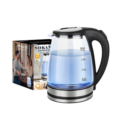 Hervidor Electrico Vidrio 2lt