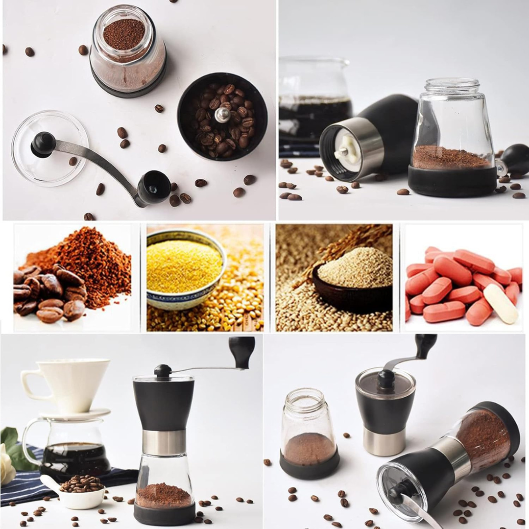 Molino Manual Portatil Muelas Ceramicas Ajustable 25gr