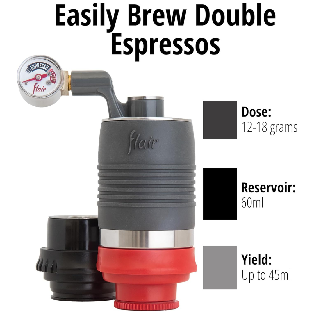 Cafetera Flair NEO Flex Espresso Manual con Maleta Viajera