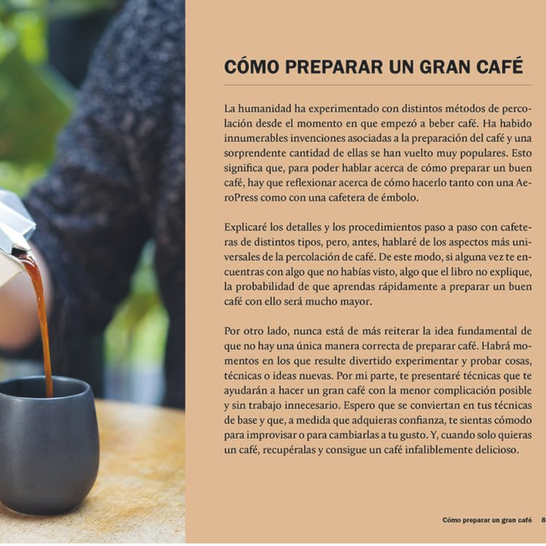 El mejor café en casa | James Hoffmann | Libro versión en español pasta dura