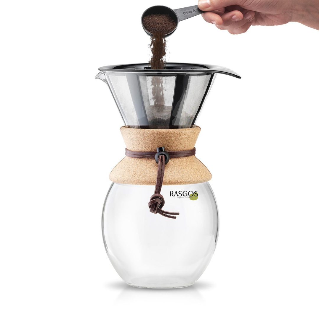 Bodum Cafetera Goteo Pour Over Original de Cristal 500ml