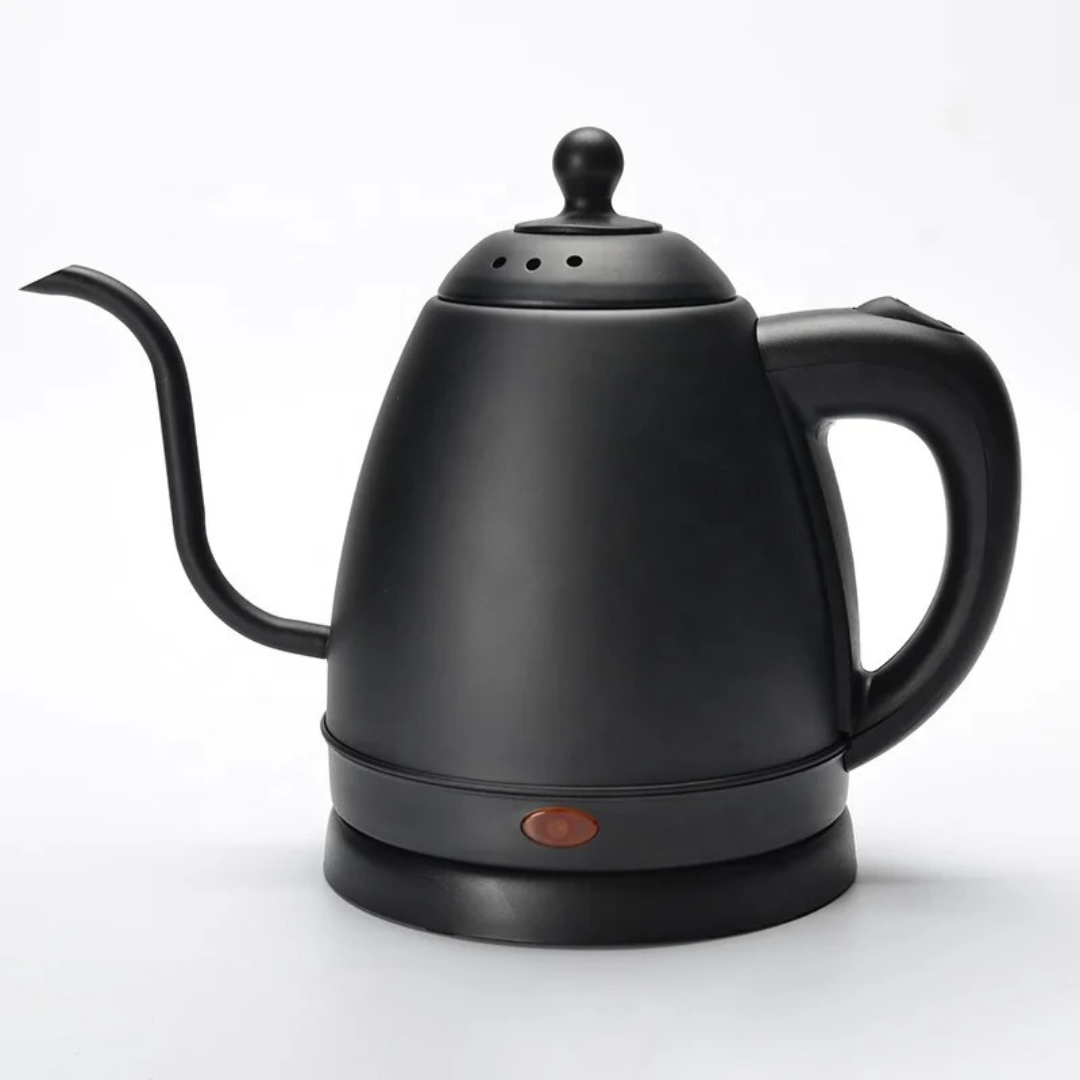 Calentador Cuello de Ganso Negro Electrico Apagado Automatico 1200ml