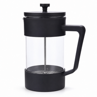 Cafetera Prensa Francesa Negra 350 ml