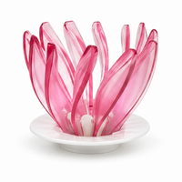 Metodo Tipo HARIO Suiren V60 02 Rosado Flor de Loto para Cafe Filtrado