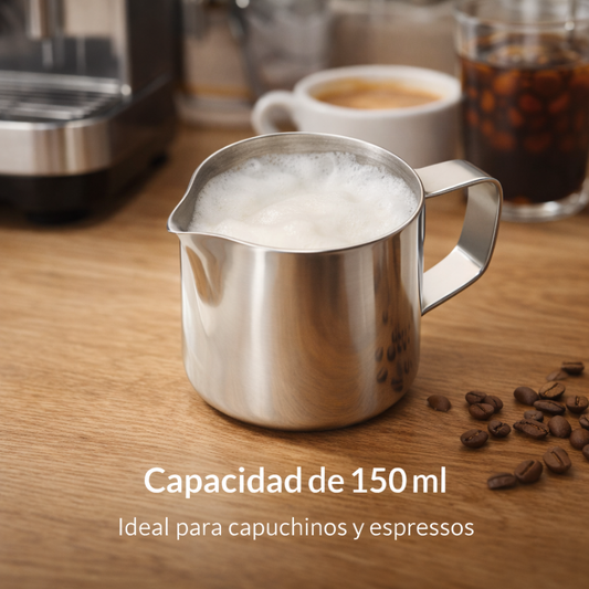 Jarra Cremadora 150ml de Acero Inoxidable 304