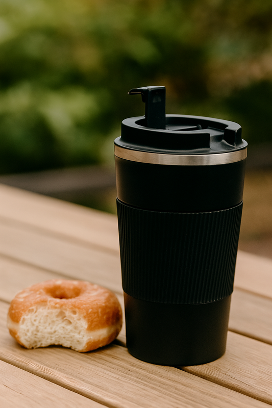 Un termo pensado para quienes estudian, entrenan, trabajan y se mueven. Funcionalidad y estilo en un solo producto.