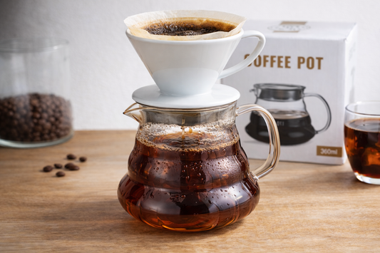 Server para Cafetera Goteo Dorado 400ml