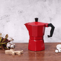 Cafetera Moka Italiana 6 Tazas 300ml Rojo Intenso