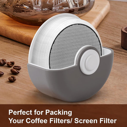 Caja Estuche Filtros Papel AeroPress, Espresso, Sifón Japonés y Cold Brew