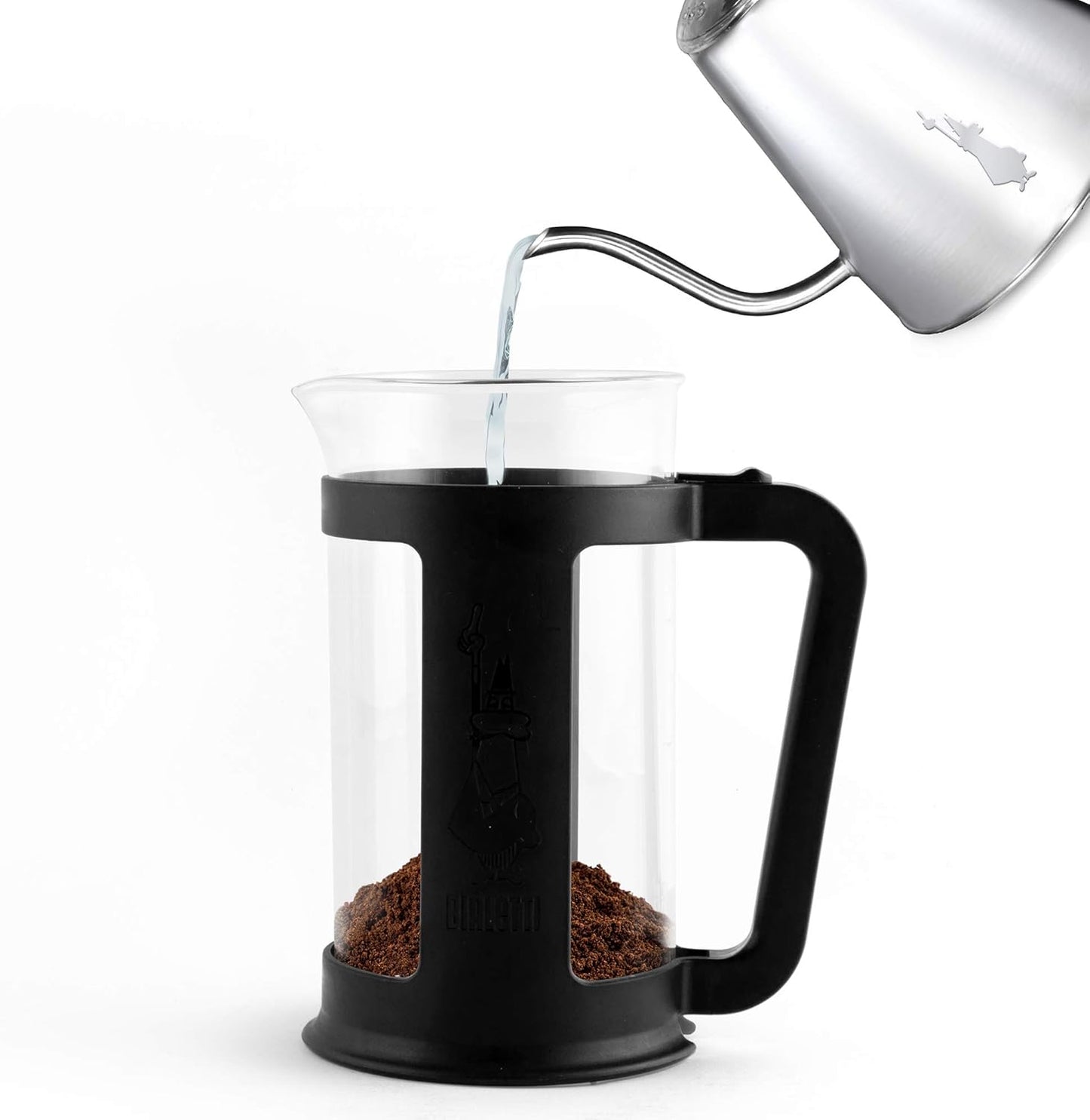 Cafetera Prensa Francesa Bialetti 350ml Negra