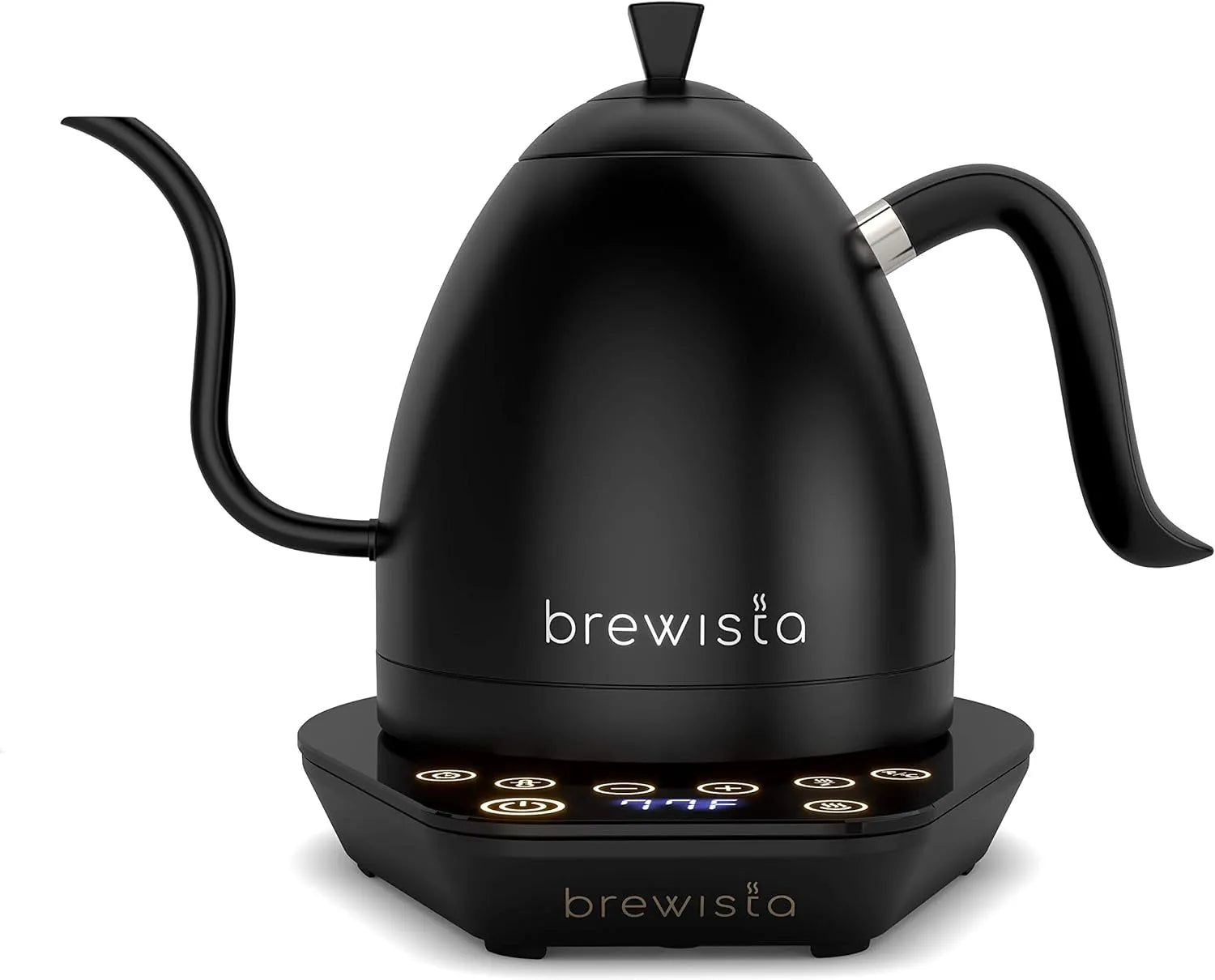 Descubre la Perfección del Café con Brewista Artisan Kettle: Sumérgete en la excelencia del café con el Artisan Kettle de Brewista. Diseñado para los conocedores del café más exigentes, este hervidor combina tecnología avanzada con un estilo sofisticado. Prepárate para una experiencia de café inigualable con Brewista.