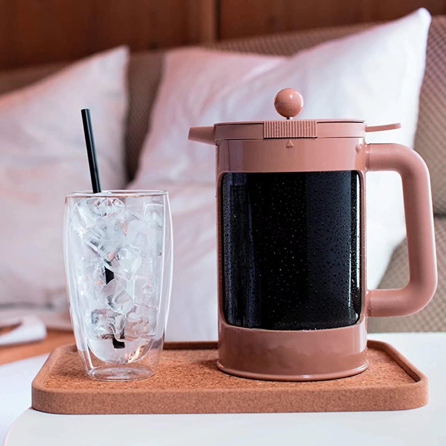 Vaso Cristal Borosilicato Doble Fondo 650ml