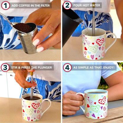 Prensa Final Viajera Acero Inoxidable Final Press