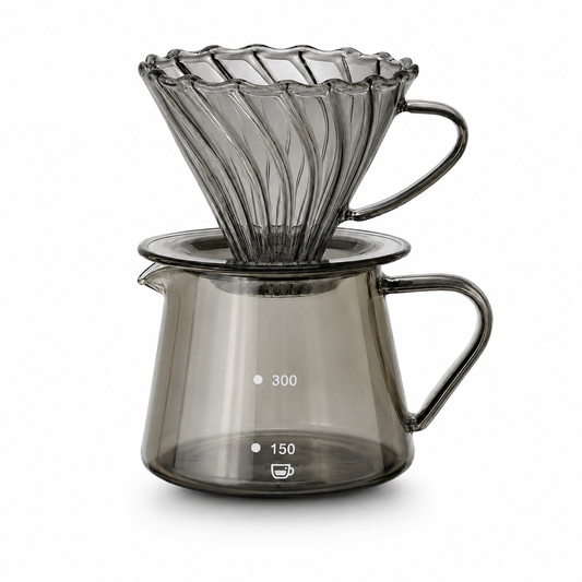 Kit V60 Clear Black con Server 01 de 400ml