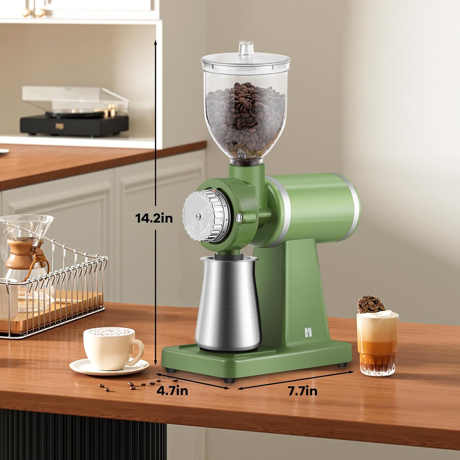 Molino De Cafe Electrico Tolva 250g 110v