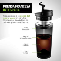 Cafetera Portátil Prensa Francesa Viajera