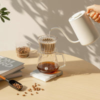 Bascula TIMEMORE Gramera Cafe Basic 3 Scale White
