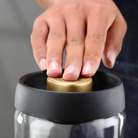 Frasco de Vidrio para Guardar Café 250g - 300g