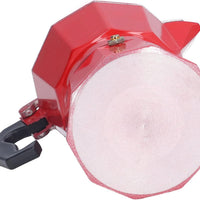 Cafetera Moka Italiana 6 Tazas 300ml Rojo Intenso