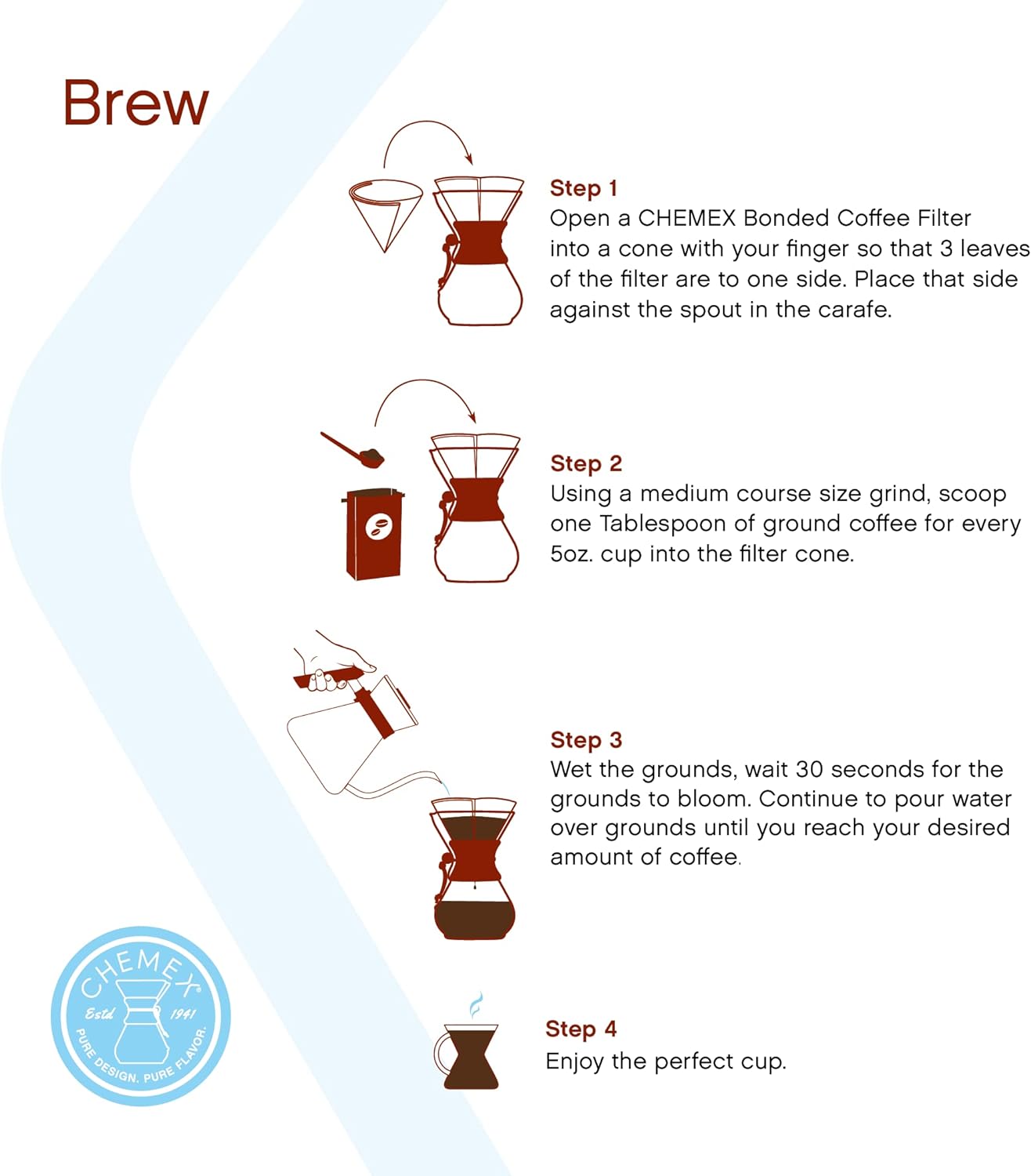 Cafetera CHEMEX Original Clasica 6 Tazas