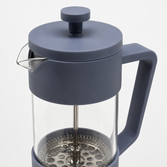 Cafetera Metodo Prensa Francesa Azul Pizarra 350ml y 1 Litro